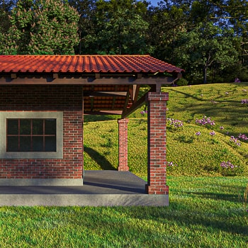 Projeto residencial para casa de campo