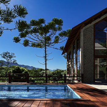 Projeto para construção de casa no alto da montanha